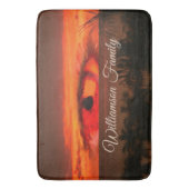 Sonnenuntergang Auge 2106 Badematte (Vorderseite Vertikal)