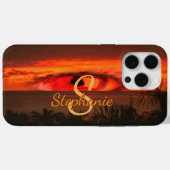 Sonnenuntergang Auge 2106 Case-Mate iPhone Hülle (Rückseite (Horizontal))