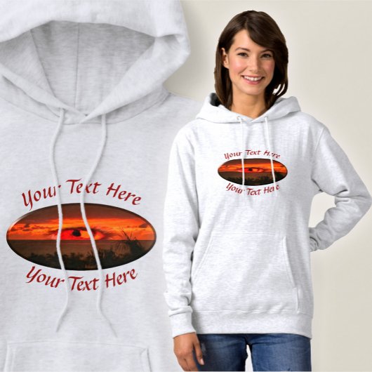 Sonnenuntergang Auge 2106 Hoodie