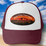 Sonnenuntergang Auge 2106 Truckerkappe<br><div class="desc">Malerei "Sunset Eye 2106" Kollektion Passen Sie diesen Hut an, um die Sonne aus Ihren Augen zu fördern, zu jubeln oder einfach nur behalten. Kundenspezifische Hüte sind die perfekte Art, all diese Bedürfnisse und mehr zu erfüllen und ein wesentliches Accessoire zu schaffen, das Sie nie hinter sich verlassen werden! Personalisieren...</div>