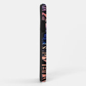 Sonnenuntergang-Azteke-Muster Case-Mate iPhone Hülle (Hinten/Rechts)