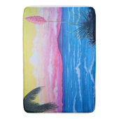 Sonnenuntergang Badematte (Vorderseite Vertikal)