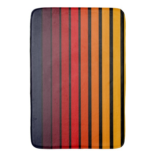 Sonnenuntergang Badematte (Vorderseite Vertikal)