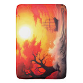 Sonnenuntergang Badematte (Vorderseite Vertikal)