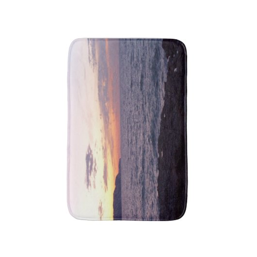 Sonnenuntergang Badematte (Vorderseite Vertikal)