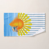 Sonnenuntergang Badhandtuch Set (Handtuch)