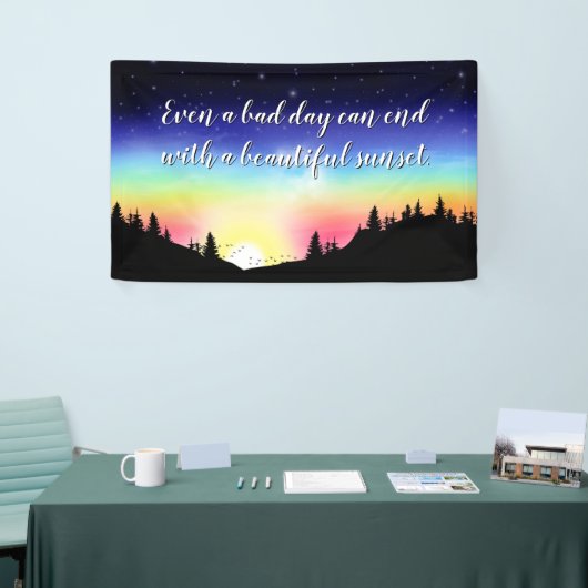 Sonnenuntergang Banner (Messeveranstaltung)