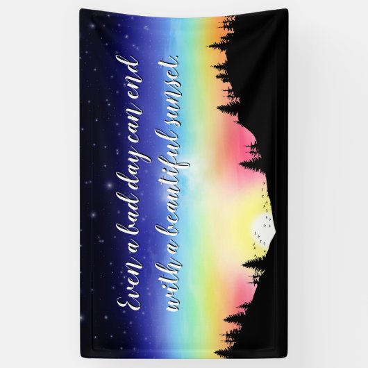 Sonnenuntergang Banner (Vertikal)