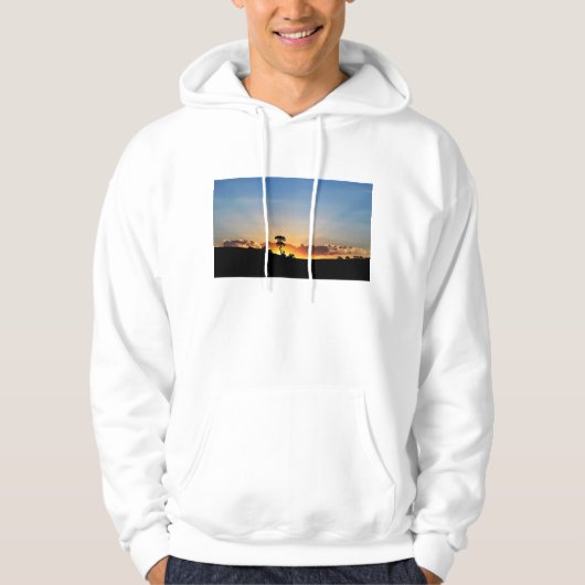 Sonnenuntergang-Bauernhof Londrina Hoodie (Vorderseite)