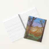Sonnenuntergang Bäume SpiralNotebook Notizblock (Innenseite)