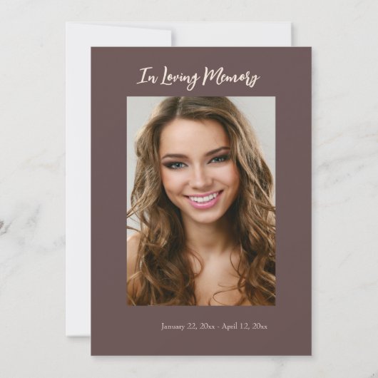 Sonnenuntergang Beach Seashell Foto Feier des Lebe Dankeskarte (Rückseite)