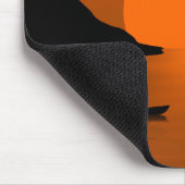 Sonnenuntergang Beach Tropical Orange Art Mousepad (Ecke)