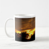 Sonnenuntergang-Becher Kaffeetasse (Links)