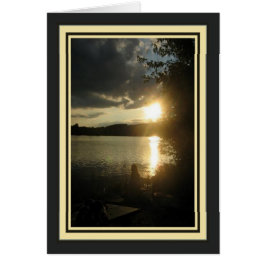 Sonnenuntergang - Begrüßung Zuhause