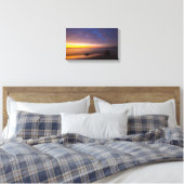Sonnenuntergang bei Elk Rapids, Michigan. Leinwanddruck (Insitu (Schlafzimmer))