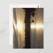 Sonnenuntergang bei EPCOT Postkarte (Vorne/Hinten)