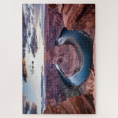 Sonnenuntergang bei Horsehoe Bend Puzzle (Vertikal)