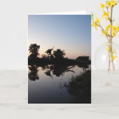 Sonnenuntergang bei Horseshoe Bend Karte (Gelbe Blume)