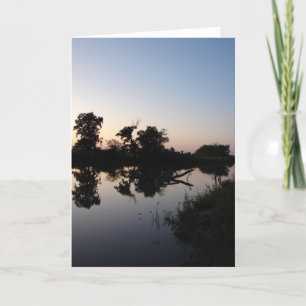 Sonnenuntergang bei Horseshoe Bend Karte