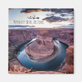Sonnenuntergang bei Horseshoe Bend Magnet