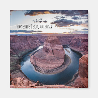 Sonnenuntergang bei Horseshoe Bend Magnet