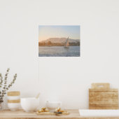 Sonnenuntergang bei Luxor Print Poster (Küche)