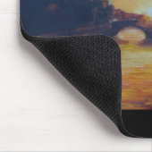 Sonnenuntergang bei Ponte Vecchio Mousepad (Ecke)