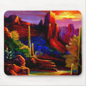 Sonnenuntergang bei Red Rock Mousepads (Vorne)