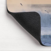 Sonnenuntergang bei Rockaway Mousepad (Ecke)