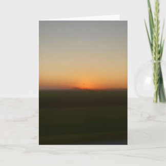 Sonnenuntergang beim Durchqueren des südlichen Ill Karte