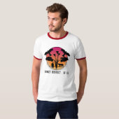 SONNENUNTERGANG-BEZIRK. SF CA T-Shirt (Vorne ganz)