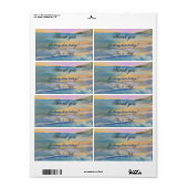 Sonnenuntergang blau danke dafür (Vorne)