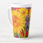 Sonnenuntergang Blume Milchtasse (Linke Ecke)