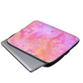 Sonnenuntergang Boho Splash Laptopschutzhülle (Vorne Knopf)