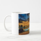Sonnenuntergang Bora Bora Kaffeetasse (Links)