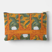 Sonnenuntergang Botanisches Panorama - Der weiße L Zubehörtasche (Rückseite)