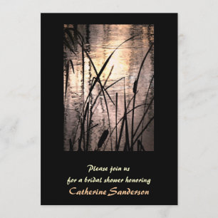 Sonnenuntergang Brautparty Einladung