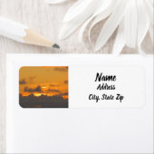 Sonnenuntergang Bright Orange Sky Pacific Ocean Su (Insitu)