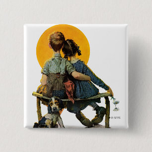 Sonnenuntergang Button