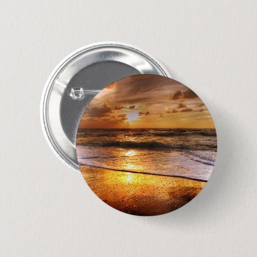 Sonnenuntergang Button (Vorne & Hinten)
