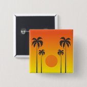 Sonnenuntergang Button (Vorne & Hinten)