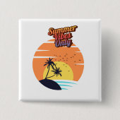 Sonnenuntergang Button (Vorderseite)