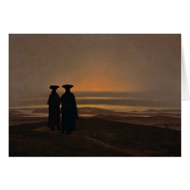 Sonnenuntergang c.1830-35 (Vorderseite (Horizontal))