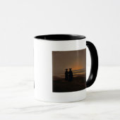 Sonnenuntergang c.1830-35 tasse (VorderseiteRechts)