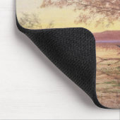 Sonnenuntergang, Camargue Mousepad (Ecke)
