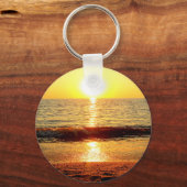Sonnenuntergang, Cape May NJ Schlüsselanhänger (Vorderseite)