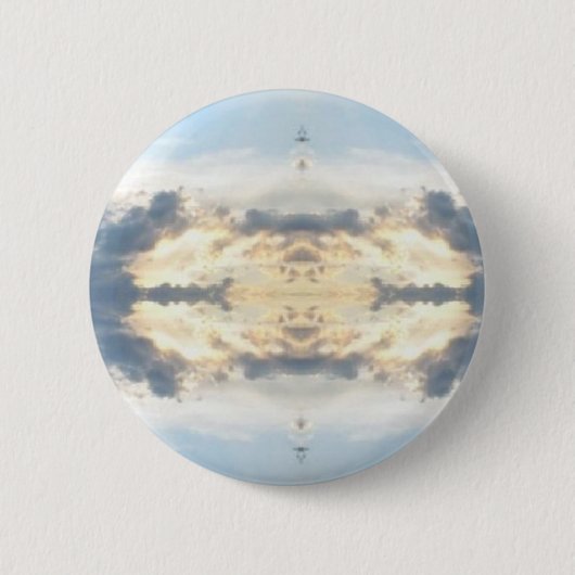 Sonnenuntergang-Collagen-gefärbte Krawatte Button (Vorderseite)