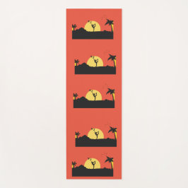 Sonnenuntergang Cool Yogamatte