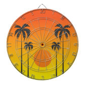 Sonnenuntergang Dartscheibe (vorne)