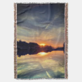 Sonnenuntergang Decke (Vorderseite Vertikal)